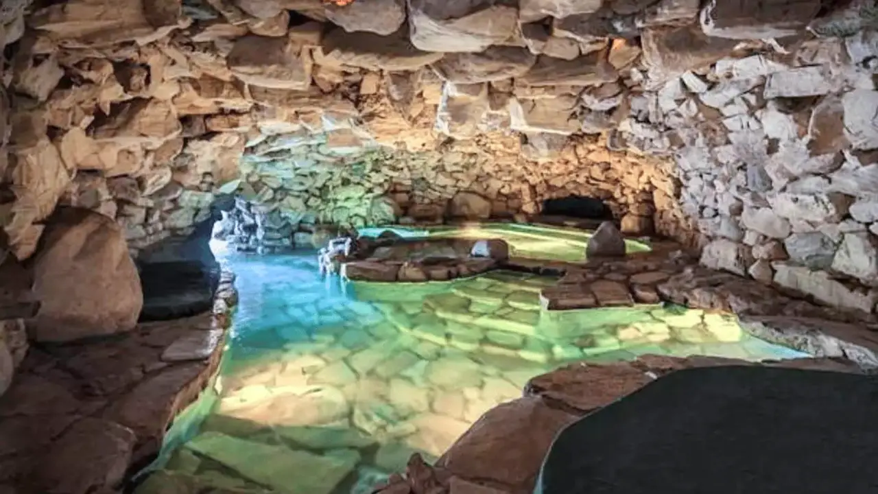 Grotto at the Playboy Mansion