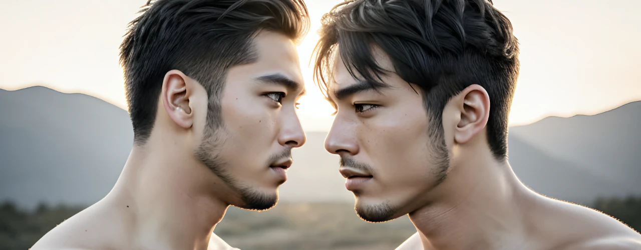 Two asian gays
