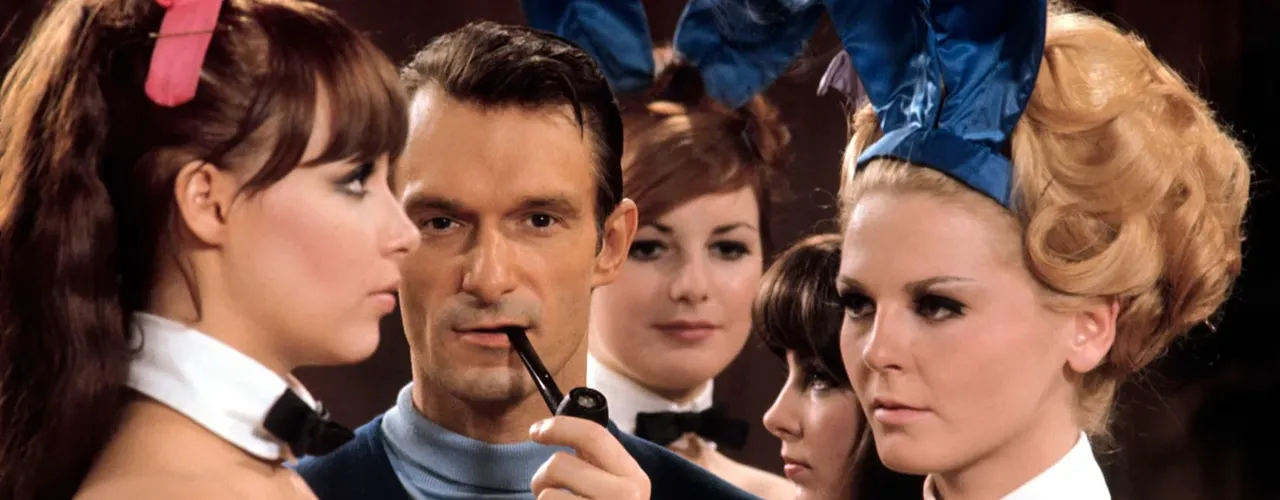 Hugh Hefner and Playboy Bunnies