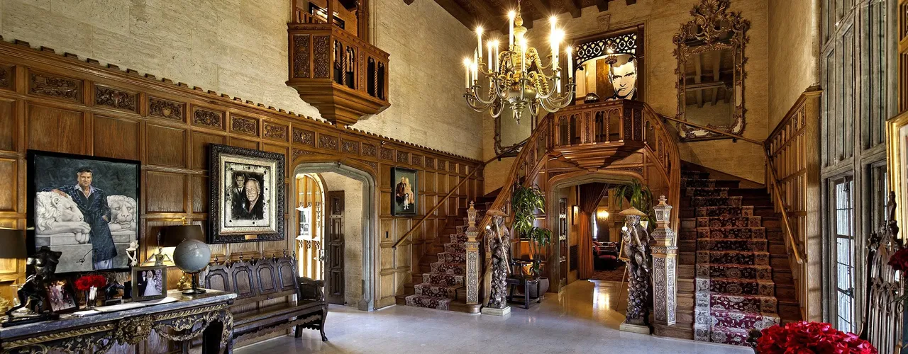 Playboy Mansion interior